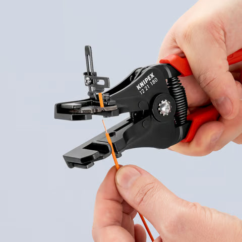 Knipex Insulation Stripper with plastic grips - 12 21 180