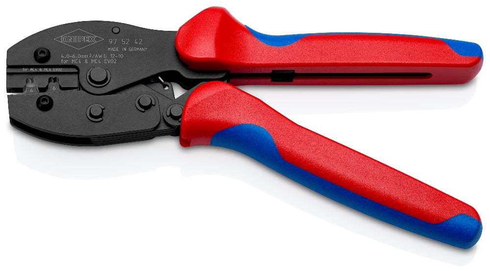 Knipex 97 52 42 PreciForce® Crimping pliers for MC4/MC4 EVO 2 connectors