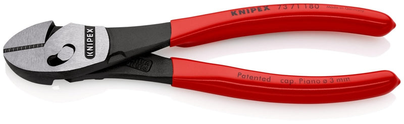 Knipex 73 71 180 High Leverage TwinForce Diagonal Side Cutter Pliers 180mm - Tool Monster