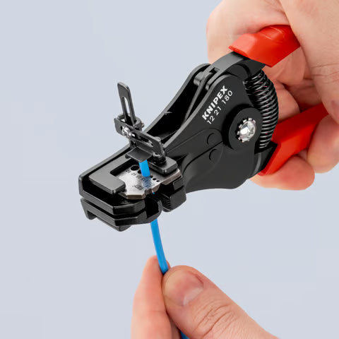 Knipex Insulation Stripper with plastic grips - 12 21 180
