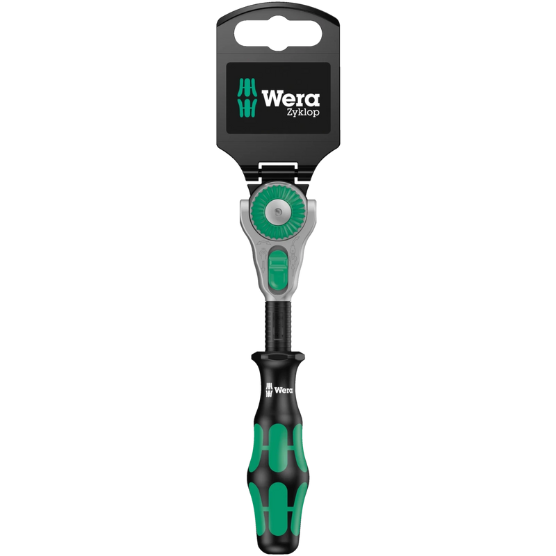Wera 8000A Sb Ratchet 1/4" Drive/152Mm Zyklop Carded - Tool Monster