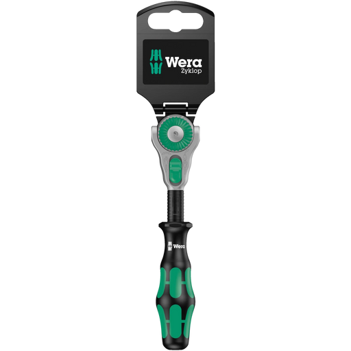Wera 8000A Sb Ratchet 1/4" Drive/152Mm Zyklop Carded - Tool Monster