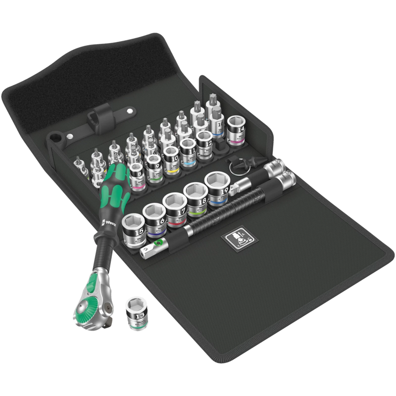Wera 8100 Sb All - In Zyklop Speed Ratchet Set 3/8 Drive Metric 35Pc - Tool Monster