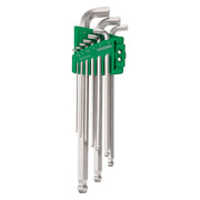 Vessel Ball Point Wrench Stubby (Long) 9 - pc set No.8209BP - L (9 - pc set) - Tool Monster