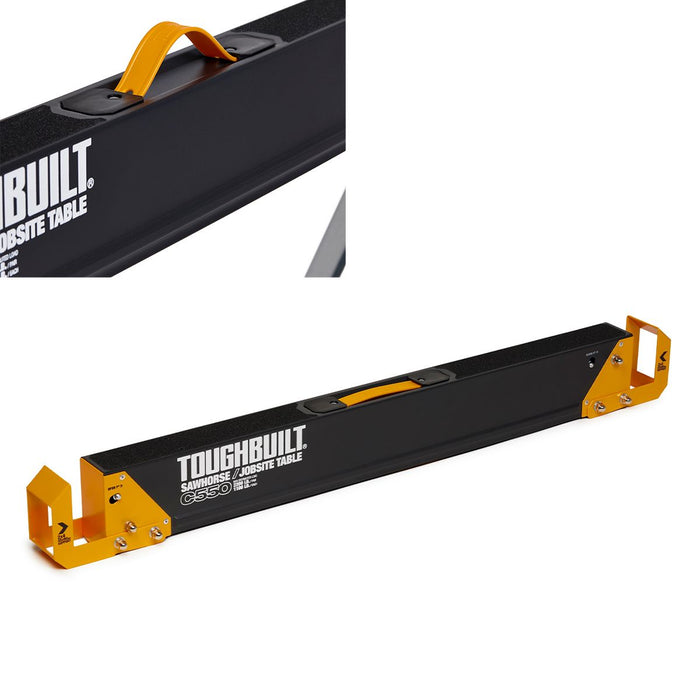 ToughBuilt C550 Sawhorse/Jobsite Table TB-C550 (Twin Pack)