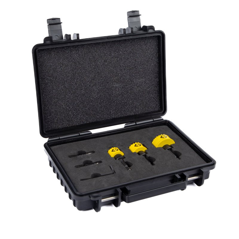 C.K Vorteck Sheet Steel Holesaw Set 20, 25 & 32mm with case