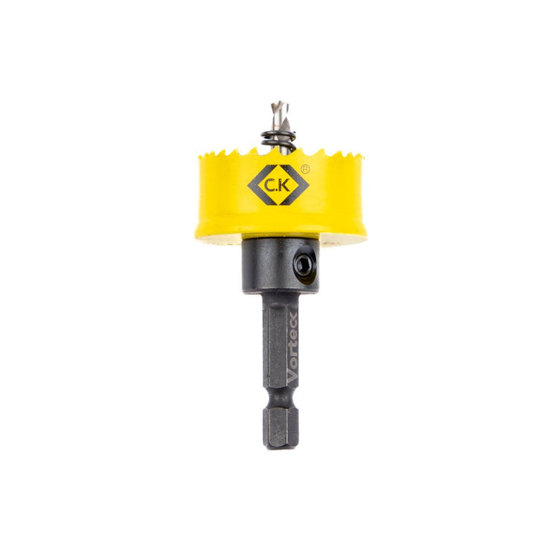 C.K Vorteck Sheet Steel Holesaw Set 20, 25 & 32mm with case
