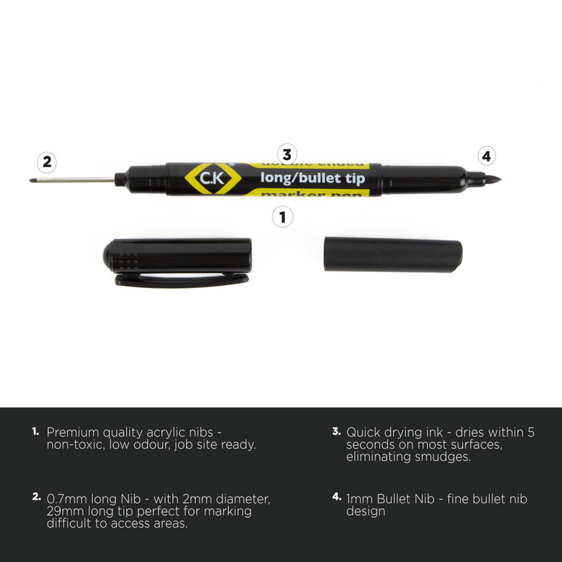 C.K Double Ended Marker Pen