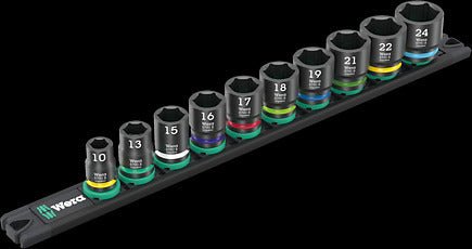 Wera 9607 Magnetic rail B Impaktor 1, 10 pieces - Tool Monster