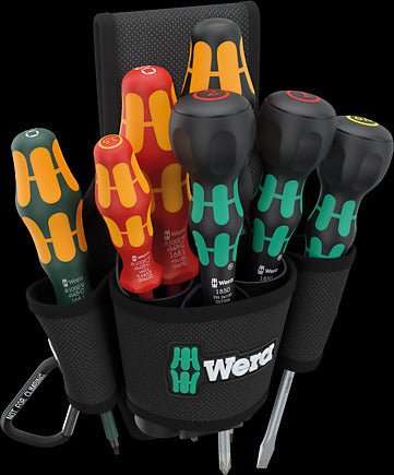 Wera 9622 Belt holster Set 3, 8 pieces - Tool Monster