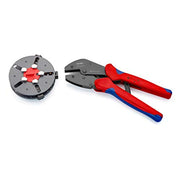 Knipex 97 33 01 Multicrimp® Pliers Set – 3 Quick Change Cartridges - Tool Monster