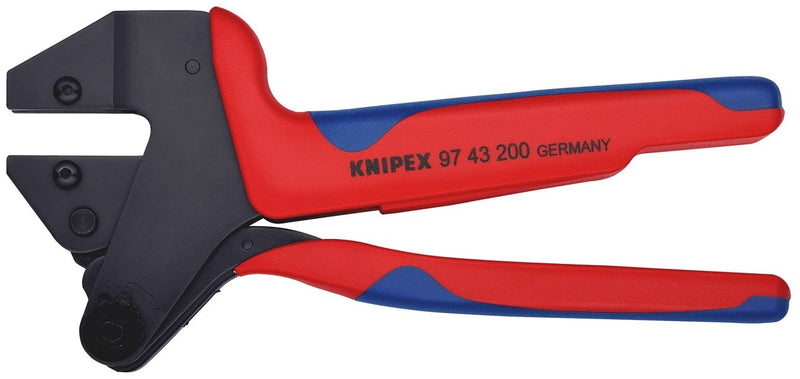 Knipex 97 43 200 A crimp system pliers for exchangeable crimping dies 200mm - Tool Monster