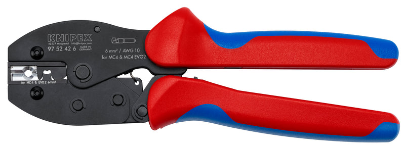 KNIPEX PreciForce Crimping pliers for MC4®/MC4® Evo 2 connectors - 97 52 42 6