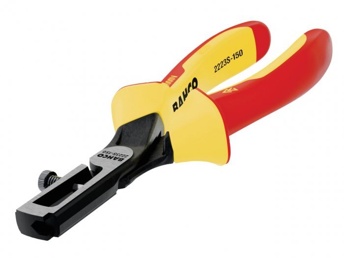 BAHCO 150MM ERGO INSULATED WIRE STRIP PLIER - Tool Monster