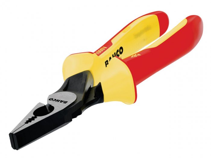 BAHCO INSULATED COMBINATION PLIERS 200MM