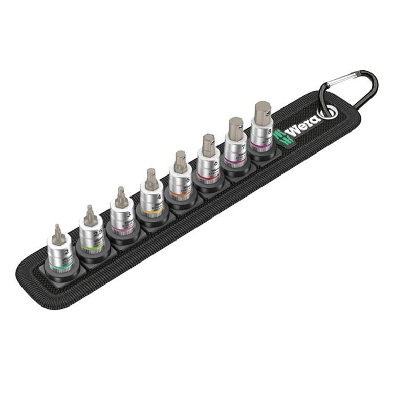 Wera Belt 2, 8740 A HF, Torx 8 Piece Zyklop Bit Set With Holding Function, 1/4" Drive - Tool Monster