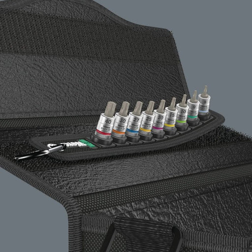 Wera Belt 2, 8740 A HF, Torx 8 Piece Zyklop Bit Set With Holding Function, 1/4" Drive - Tool Monster