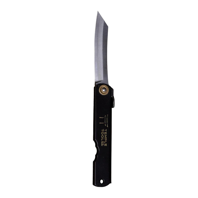 Japanese Traditional Pocket Knife | Black Higonokami