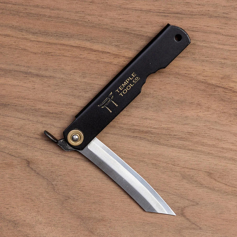 Japanese Traditional Pocket Knife | Black Higonokami