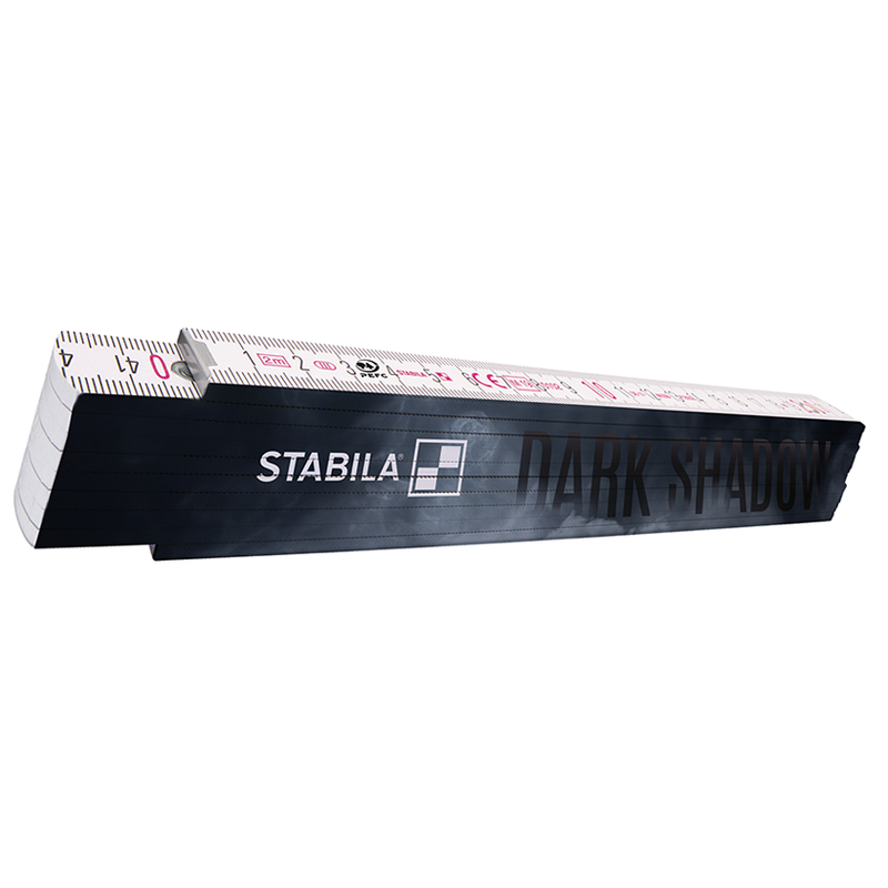 Stabila Dark Shadow Wooden Folding Rule 1407