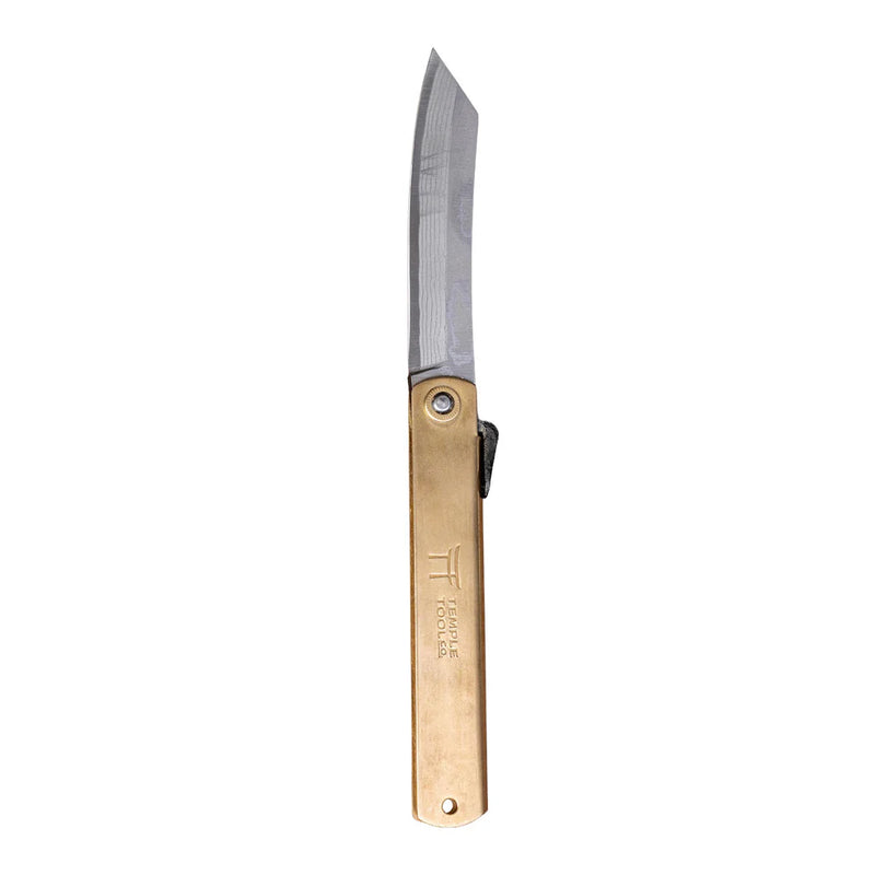 Damascus Higonokami Knife