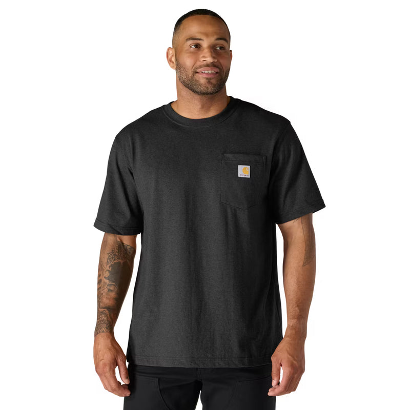 Carhartt® Relaxed Fit Dearborn Heavyweight Short-Sleeve K87 Pocket T-Shirt Carbon Heather