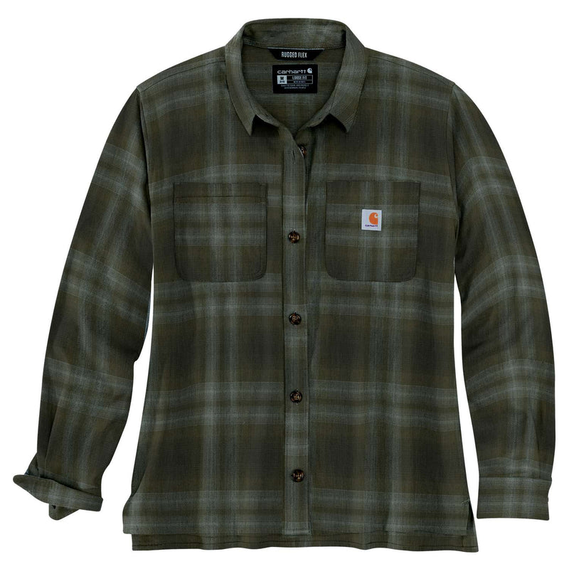 Carhartt Womens Plaid Flannel Shirt - Tool Monster