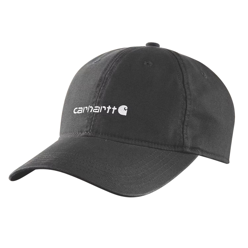 Carhartt Canvas Embroidered Graphic Cap Black