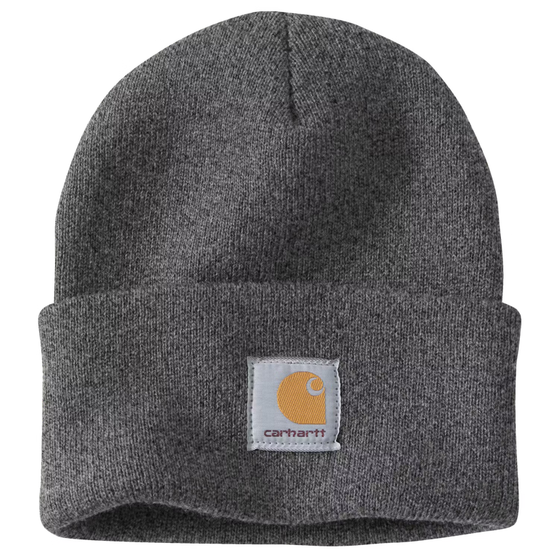 Carhartt Iconic A18 Watch Cap Beanie Coal Heather