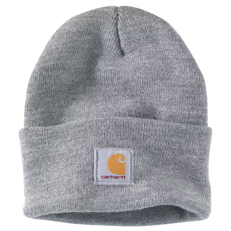 Carhartt Iconic A18 Watch Cap Beanie Heather Gray