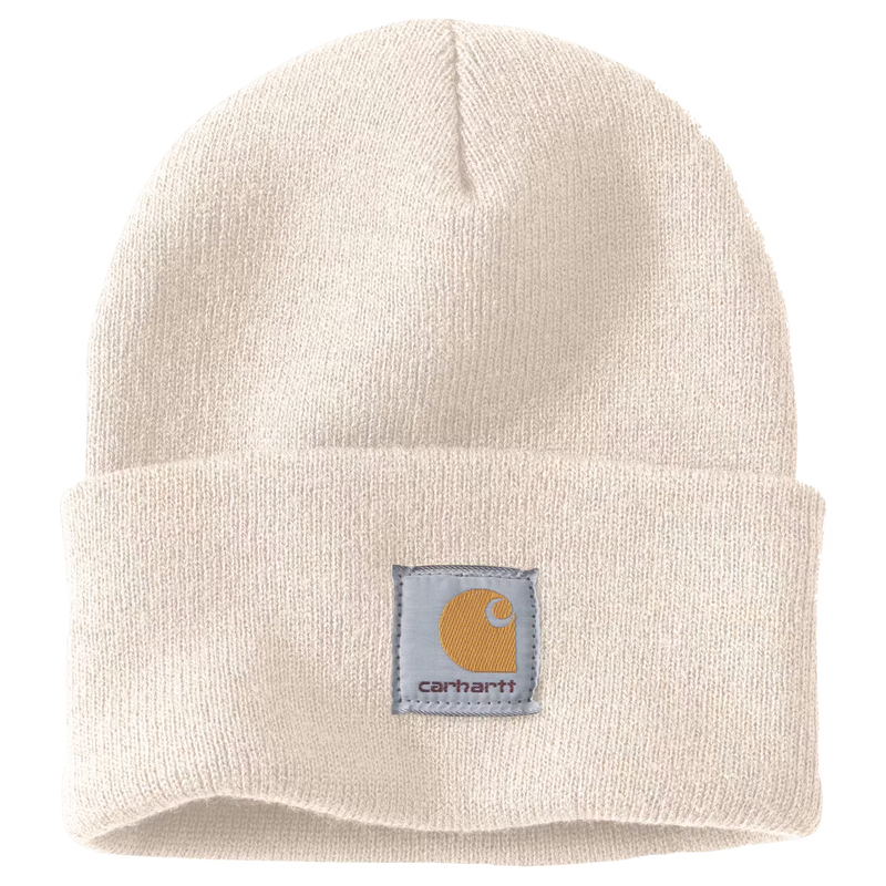 Carhartt Iconic A18 Watch Cap Beanie Winter White