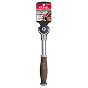 Vessel Wood - Compo Swivel Ratchet Handle No.HRH3 - SW (3/8″sq) - Tool Monster