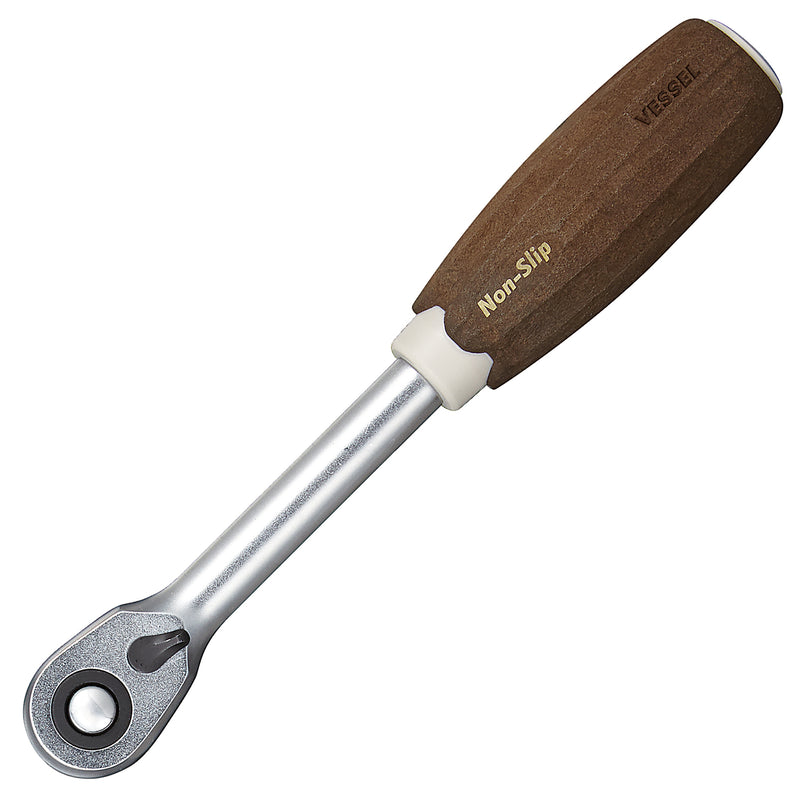 Vessel Wood - Compo Ratchet Handle No.HRH3 - W (3/8″sq) - Tool Monster