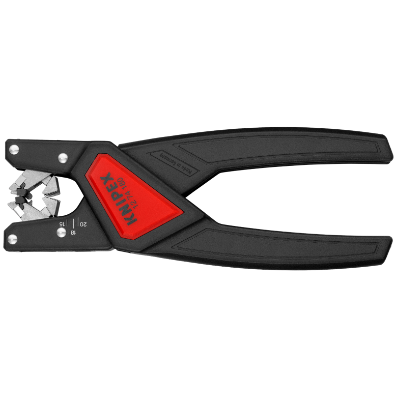 Knipex Automatic Stripping Pliers 175 mm 4,4 - 7,5 mm - 12 74 180 - Tool Monster
