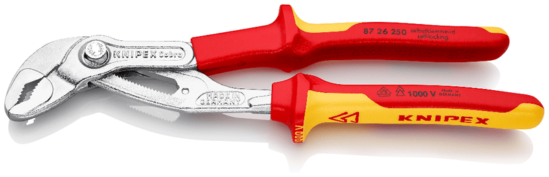 Knipex 87 26 250 Cobra® VDE Water Pump Pliers - Tool Monster