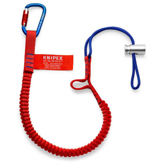 Knipex Lanyard with fixated carabiner