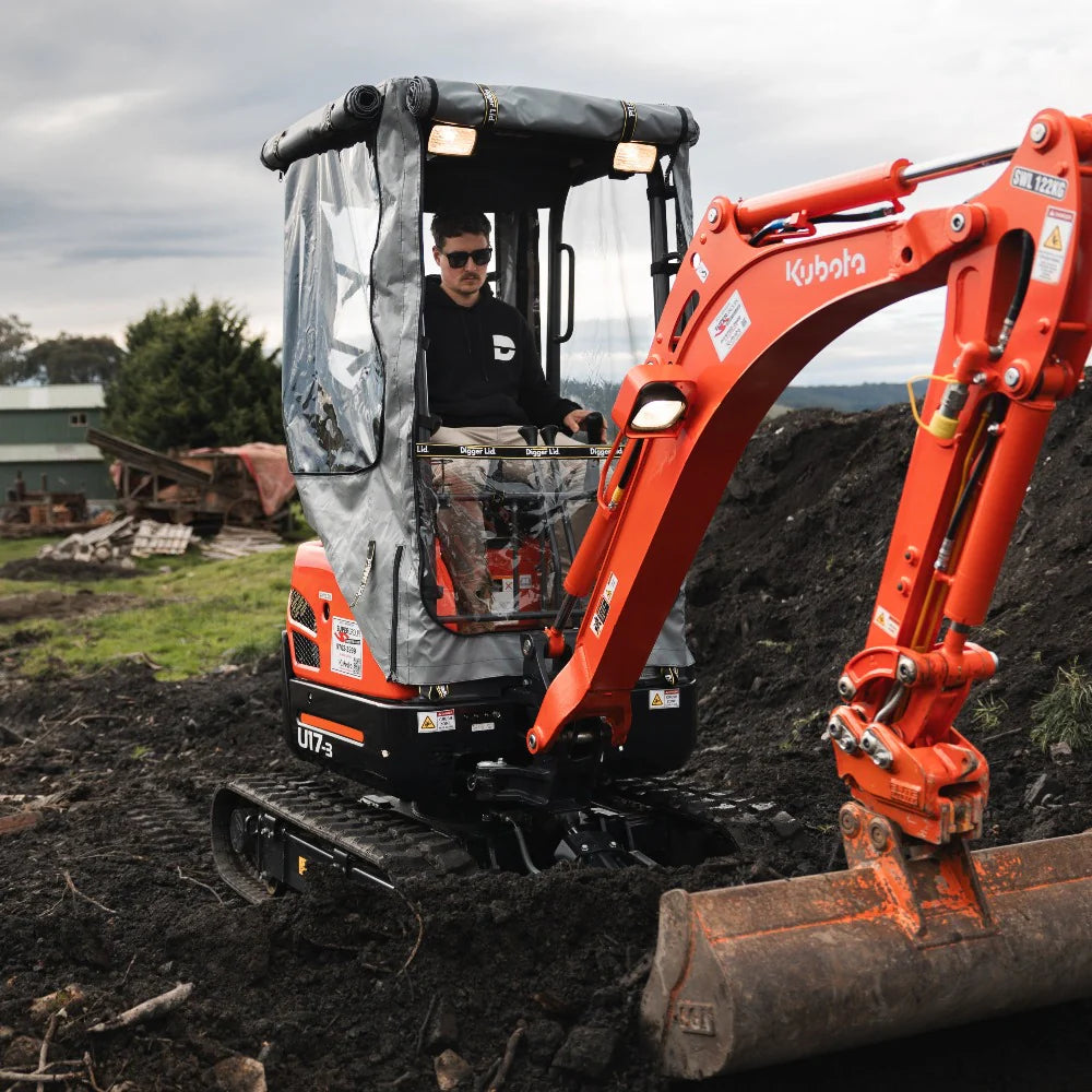 DiggerLid PRO Enclosure Excavator Cover — Tool Monster