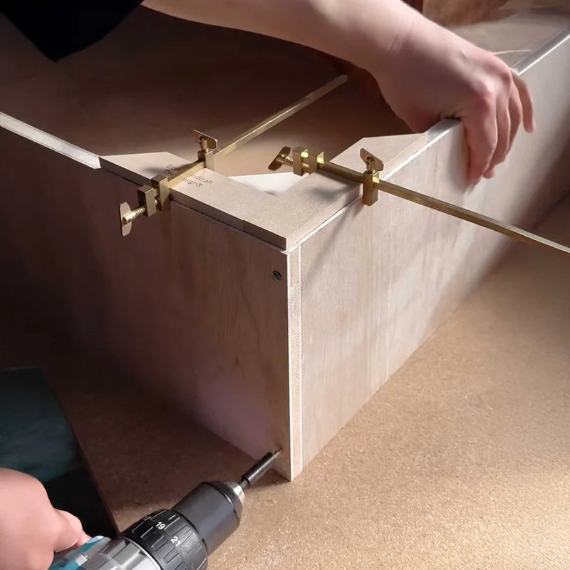 Japanese Brass Bar Clamps | Hatagane 300mm (2 Pieces)