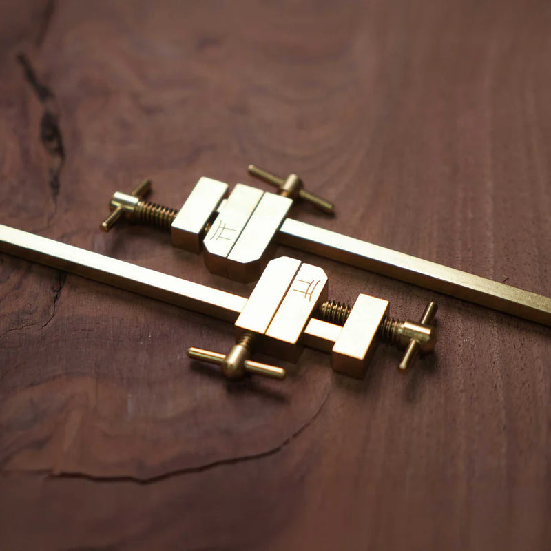 Japanese Brass Bar Clamps | Hatagane 300mm (2 Pieces)
