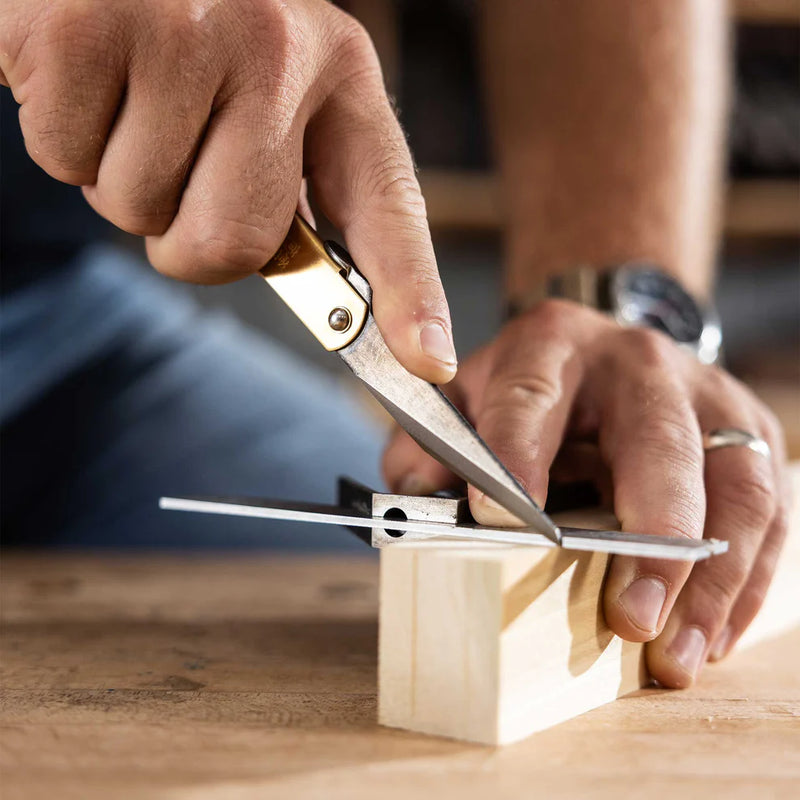Japanese Marking Knife | Folding Single-Bevel | Higonokami