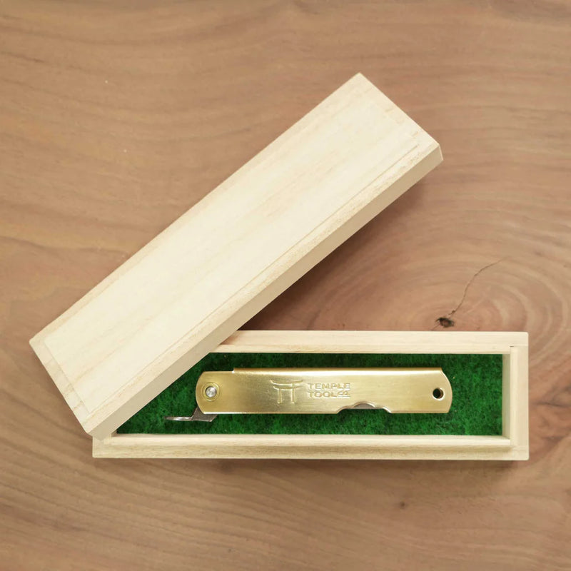 Japanese Marking Knife | Folding Single-Bevel | Higonokami