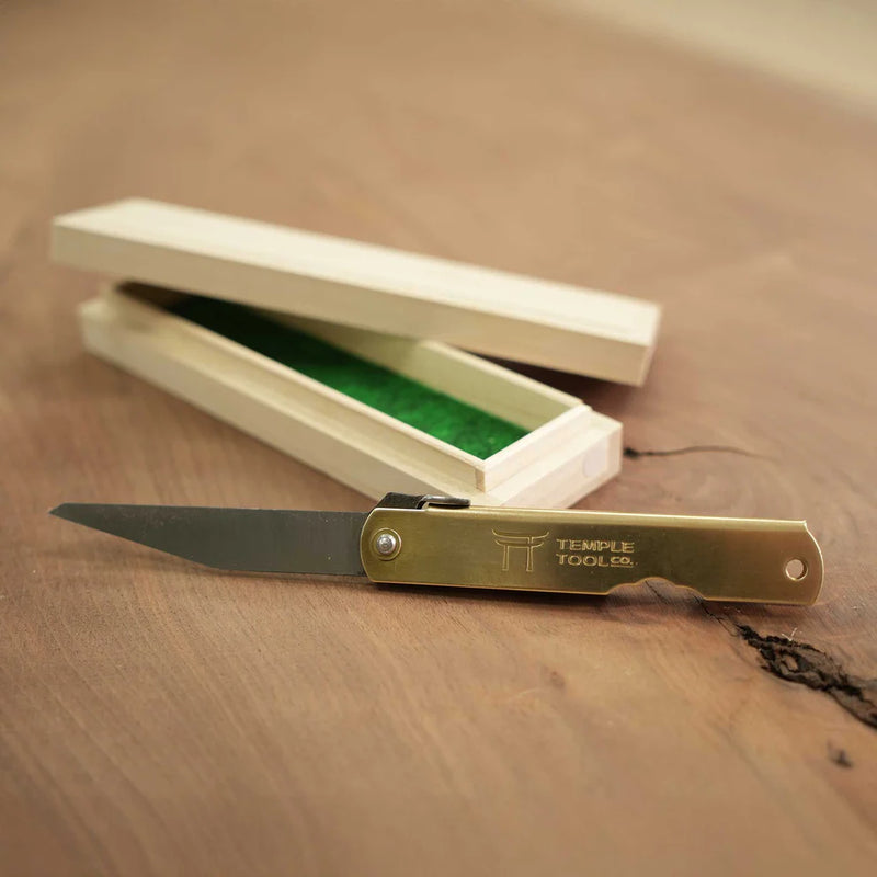Japanese Marking Knife | Folding Single-Bevel | Higonokami