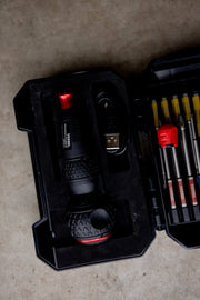 Vessel 16 - Piece Gosai Bit Set with 220USB Rechargeable Ball Grip Screwdriver - Tool Monster