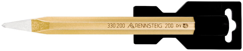 Pointed chisel DIY 200 mm, octagonal 16 mm, painted