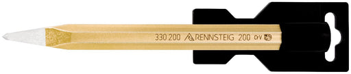 Pointed chisel DIY 200 mm, octagonal 16 mm, painted