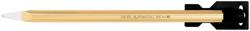 Pointed chisel DIY 350 mm, octagonal 18 mm, painted