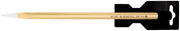 Electrician’s pointed chisel DIY 250 mm, octagonal 10 mm, painted