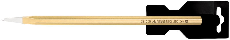 Electrician’s pointed chisel DIY 250 mm, octagonal 10 mm, painted