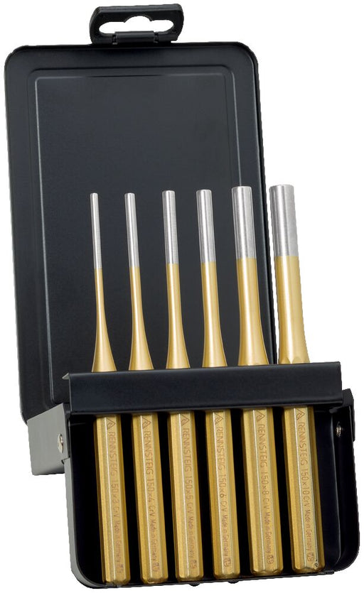 Parallel pin punch set in metal box DIY