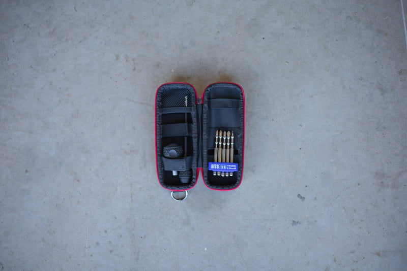 Vessel No.2200MBH Ratcheting Ball Grip Bit Holder with 5 piece bit set in case - Tool Monster